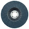 Weiler 4" Tiger Disc Abrasive Flap Disc, Conical (TY29), 60Z, 5/8" 50594 - alternate 2